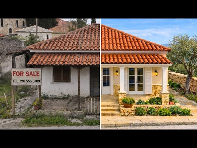 Φωτογραφική σύγκριση πριν και μετά από ανακαίνιση
